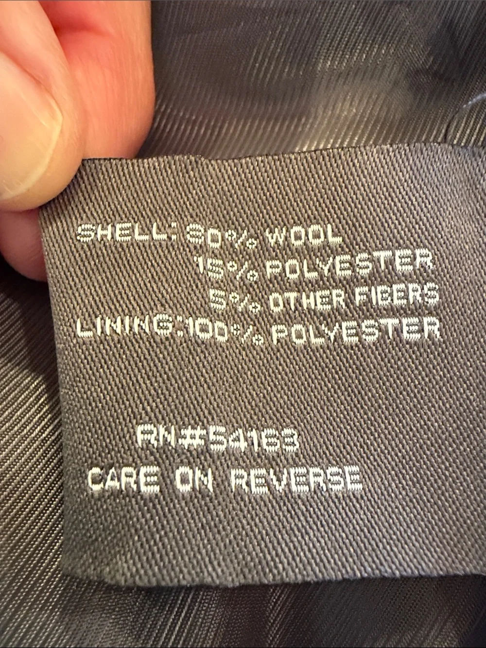 Kenneth Cole Reaction Black Lightweight Zip Jacket